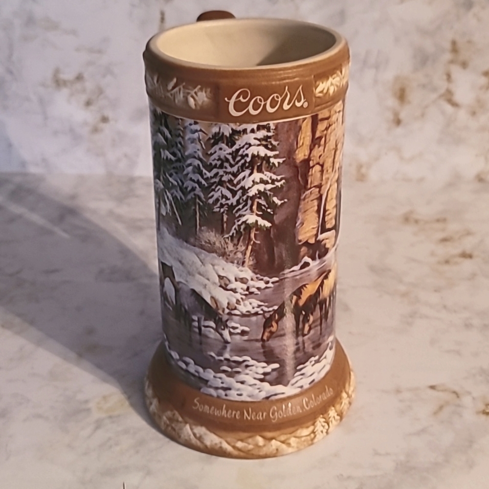 Coors Somerwhere Near Golden Colorando Collectors Stein.